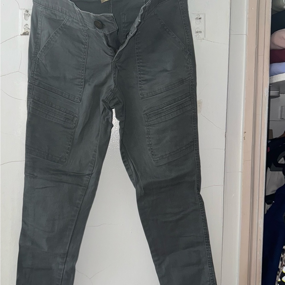 Democracy Gray Skinny Jeans Smooth Finish